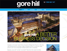 Tablet Screenshot of gorehill.com.au